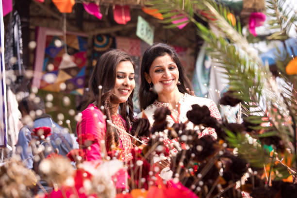 istock Happy women shopping for souvenirs 1131170362
