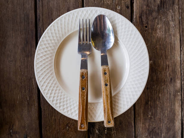 istock Dirty and empty dishes after meal finish 1131171688