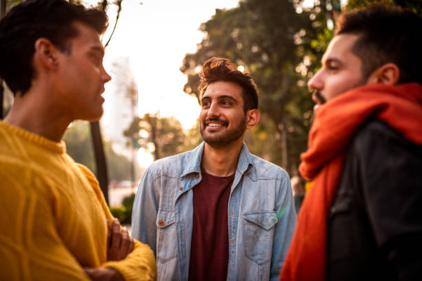 istock Friends at the city. 1131172175