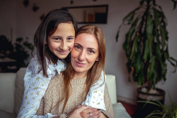 istock Portrait mother and daughter. 1131172282