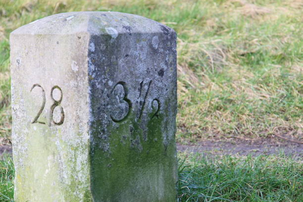 istock Mile Stone in the Sun 1131180018