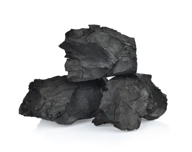 Coal isolated on  White Background