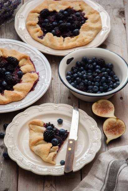 istock Figs and berries sweet pies 1131189198