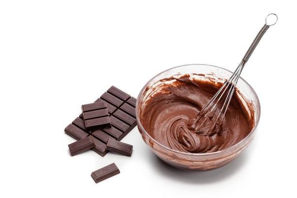 istock Mixing bowl filled with homemade chocolate dough 1131191427