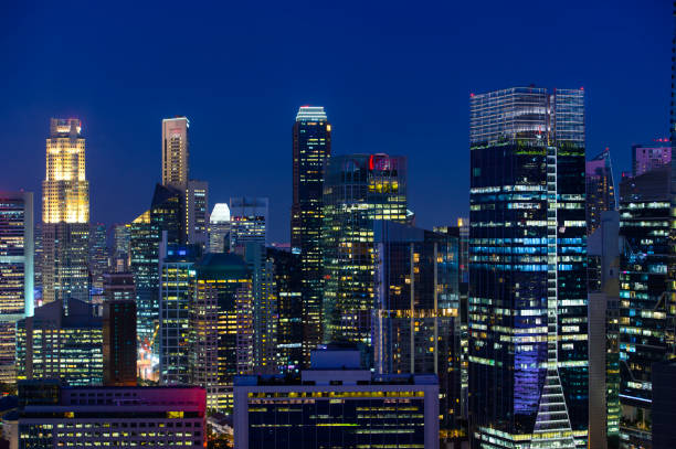 istock View of the central district from above in Singapore 1131200646