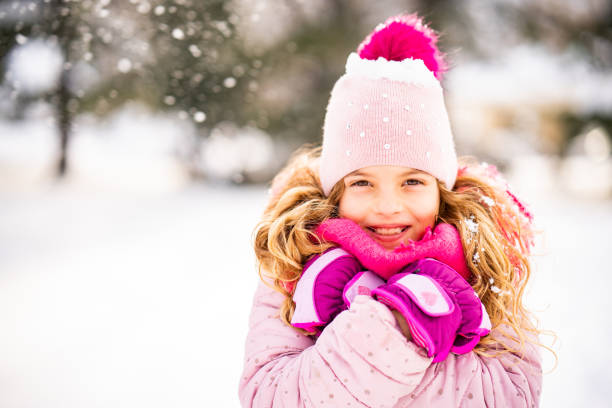 istock Portrait beautiful girl at winter 1131207793
