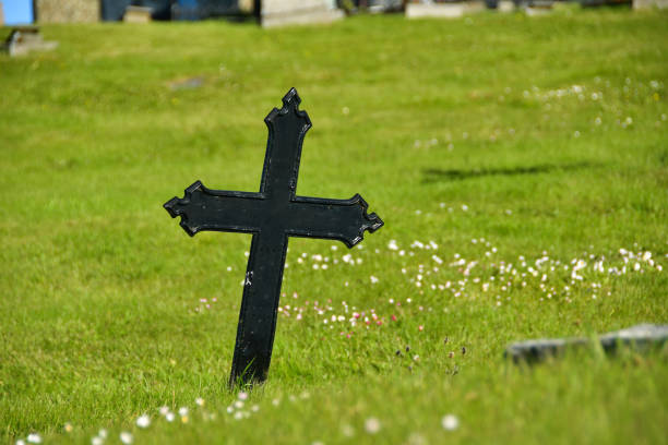 istock old grave in churchyard 1131208735