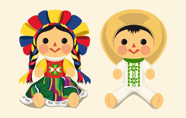 Muñecas Mexicanas Vectores Libres de Derechos - iStock Muñecas Mexicanas Vectores Libres de Derechos - iStock