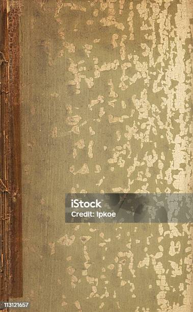 Capa De Livro Com Camada De Tinta Rachada - Fotografias de stock e mais imagens de Acabado - Acabado, Antigo, Antiguidade