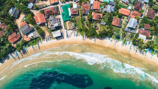 Aerial. Dikwella, Sri Lanka.