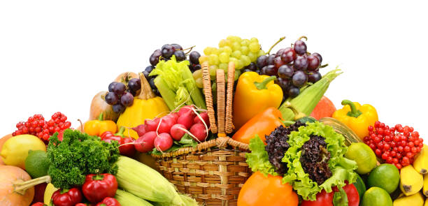 istock Healthy fresh vegetables and fruits 1131229562