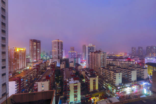 Skyline in Suzhou China