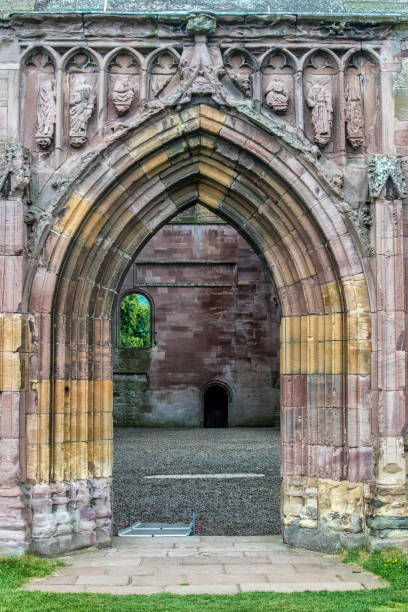istock Melrose Abbey, Scotland 1131231286