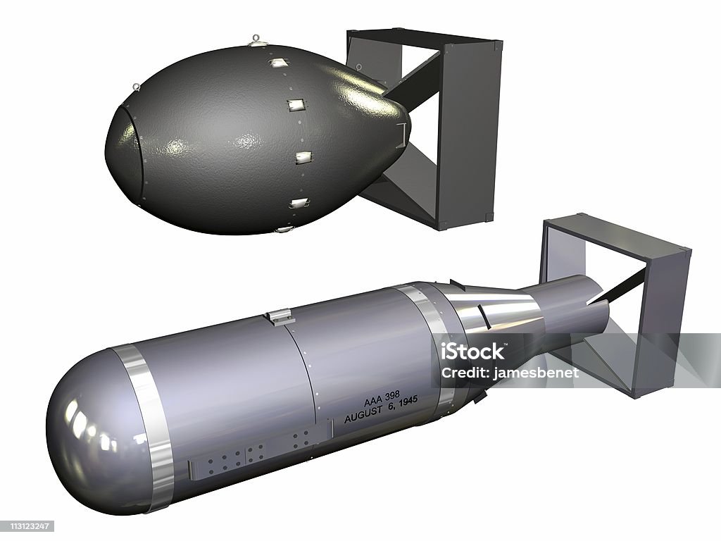 Primeiro Nuclear Bombas (isolado - Foto de stock de Bomba de Hidrogênio royalty-free