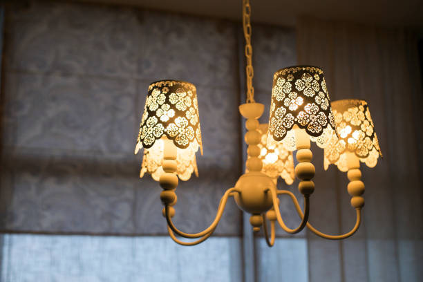 istock the chandelier with the dark 1131234516