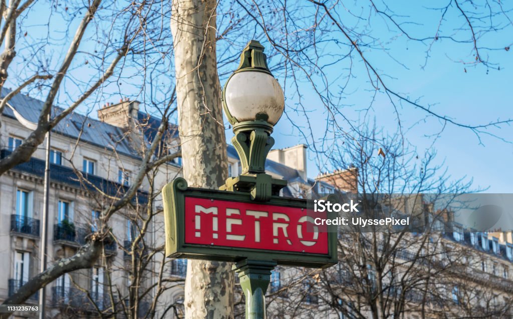 A Traditional Metro Sign In Paris France Stock Photo - Download Image Now - Art, Art And Craft, Built Structure - iStock A Traditional Metro Sign In Paris France Stock Photo - Download Image Now - Art, Art And Craft, Built Structure - iStock