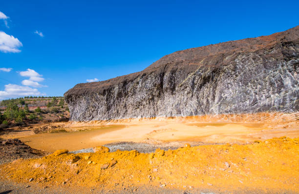 istock colored mountains and rocks of Rio Tinto, Andalusia, Spain 1131237237