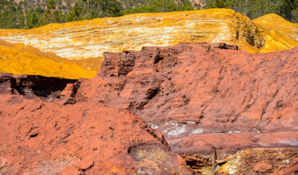 istock colored mountains and rocks of Rio Tinto, Andalusia, Spain 1131237249