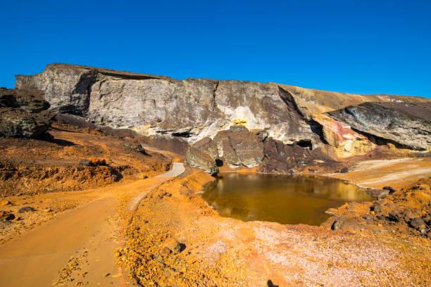 istock colored mountains and rocks of Rio Tinto, Andalusia, Spain 1131237262