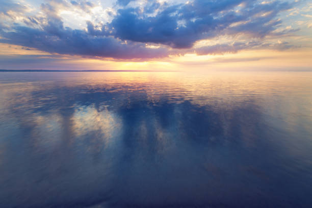 istock early morning sunrise on a choppy river 1131237402
