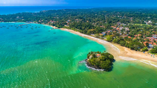 istock Aerial. Weligama, Sri Lanka. 1131240496