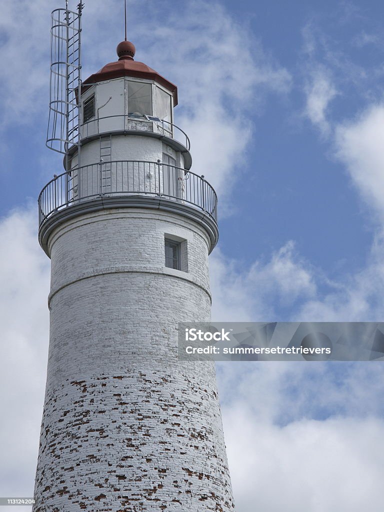 Fort Gratiot Lighthouse en primer plano - Foto de stock de Agua libre de derechos