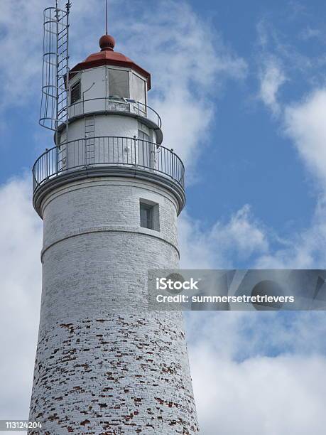 Fort Gratiot Lighthouse En Primer Plano Foto de stock y más banco de imágenes de Agua - Agua, Aire libre, Arquitectura
