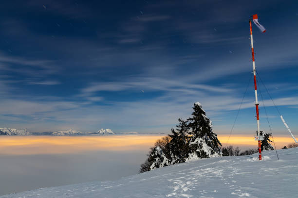 Salzburg-Gaisberg The first photoshoot with Canon EOS R and RF 24-105 L IS USM. gaisberg stock pictures, royalty-free photos & images