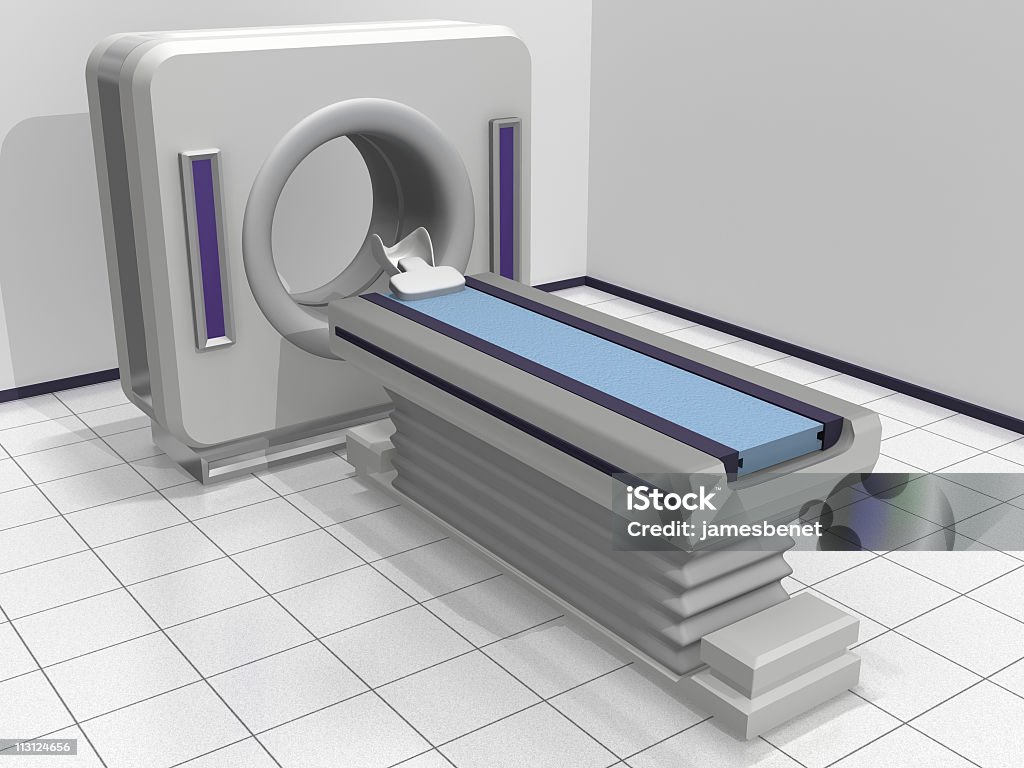 CT Scanner Seite - Lizenzfrei Computertomogramm Stock-Foto