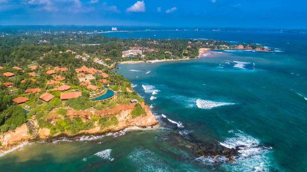 istock Aerial. Weligama, Sri Lanka. 1131254166