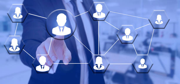 istock suit businessman touch people icon on transparent screen 1131257128
