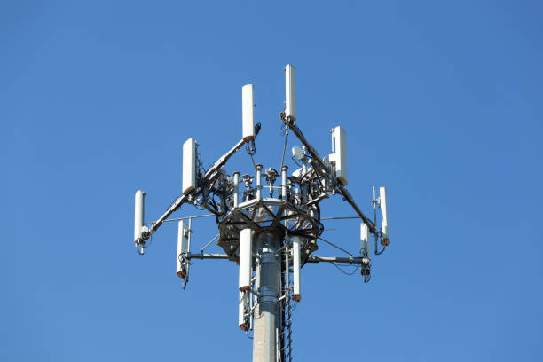 istock Antenna for mobile telephony network signal. 1131260793
