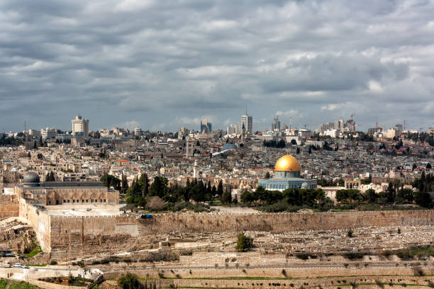 gerusalemme - la terra santa - jerusalem old city middle east religion travel locations foto e immagini stock