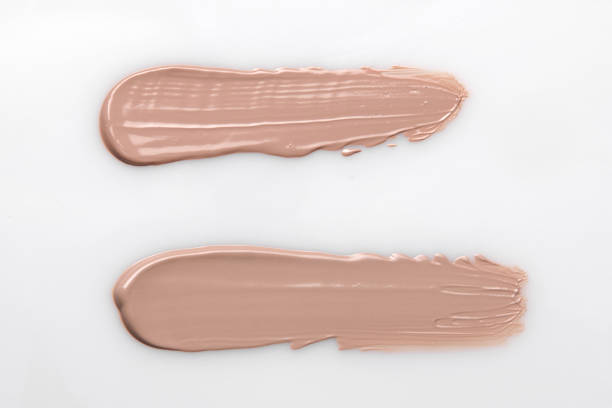 istock the texture of a foundation liquid a white background 1131266753