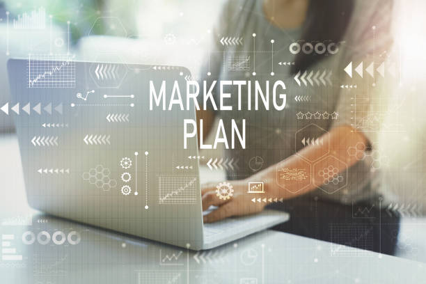 istock Marketing plan with woman 1131267629