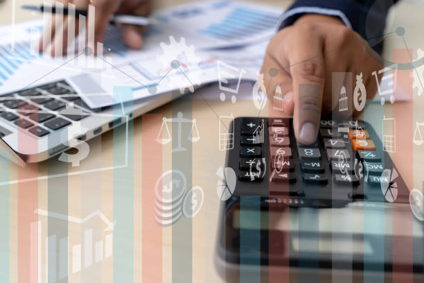 istock finance documents digital graph finance with social network diagram Financing Accounting 1131277594