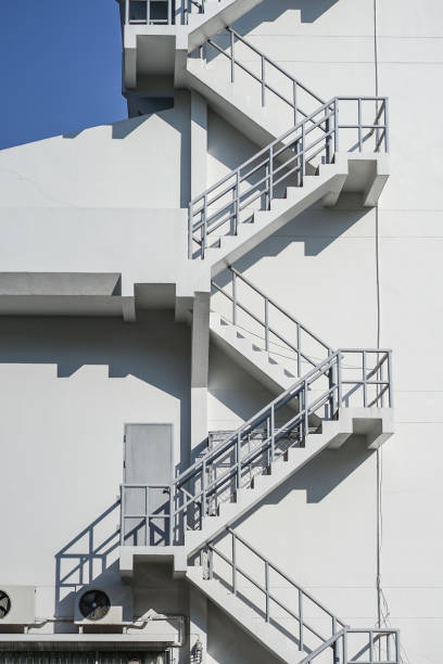 istock Fire escape of a building 1131278468