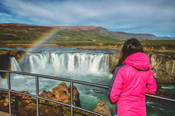 istock The Godafoss waterfall in north Iceland. 1131280435