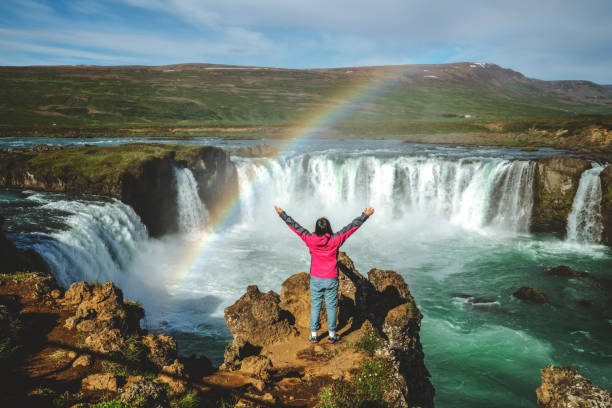 istock The Godafoss waterfall in north Iceland. 1131280477