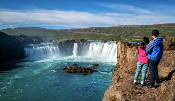 istock The Godafoss waterfall in north Iceland. 1131282116
