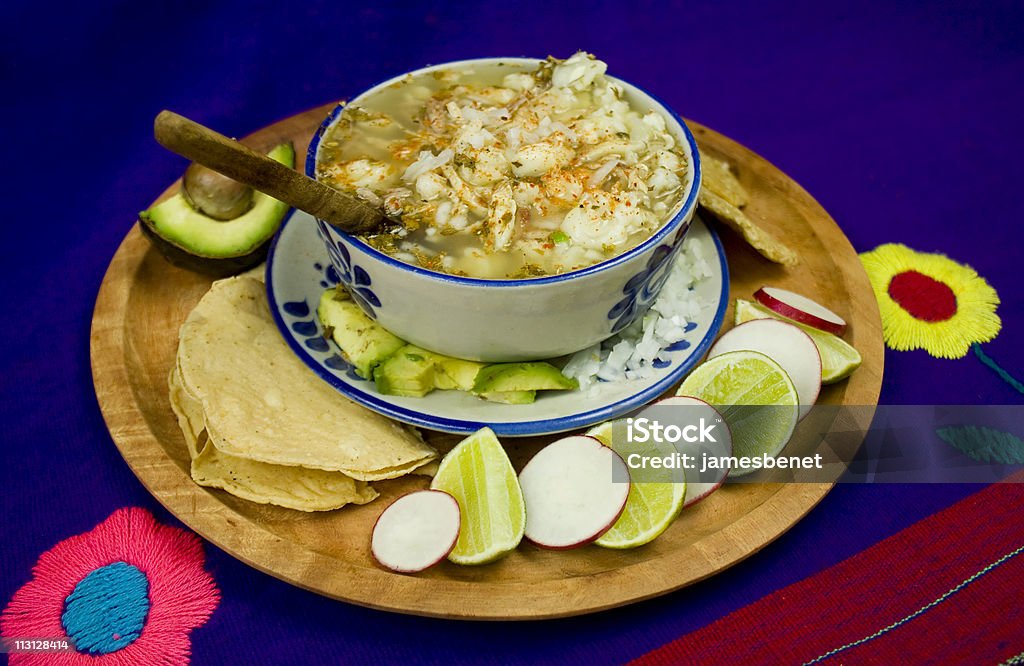 Mexicana Pozole plato - Foto de stock de Pozole libre de derechos