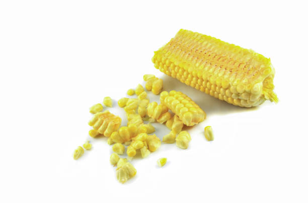 istock fresh young baby sweet corn slice isolated on white background 1131286680