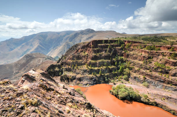 ngwenya iron ore mine - swaziland - swaziland imagens e fotografias de stock