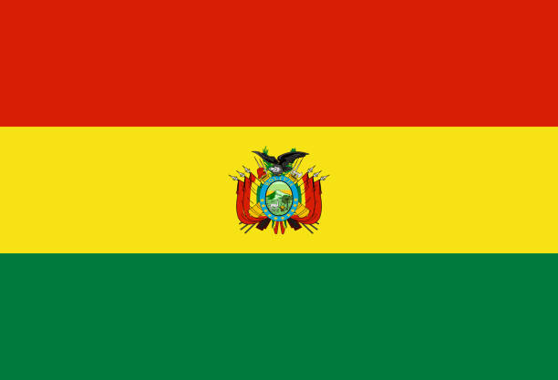 istock Flag of Bolivia in official rate and colors, vector. 1131294712