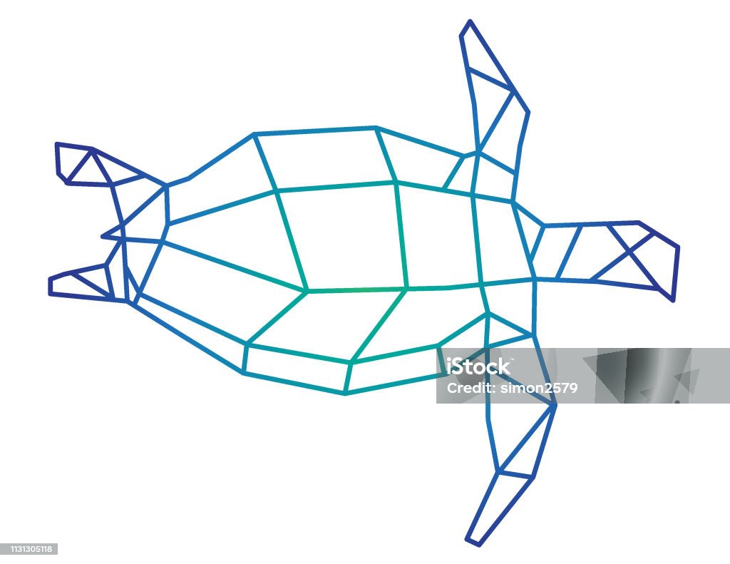 The Sea turtle seamless graphic isolated on a white background Vector of The Sea turtle seamless graphic isolated on a white background. EPS Ai 10 file format Abstract stock vector