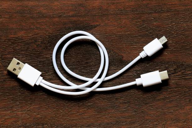 istock Charging cable / smartphone and future phone 1131306599