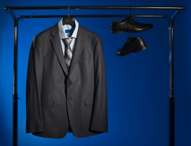 Stylish men's suit. stock photo