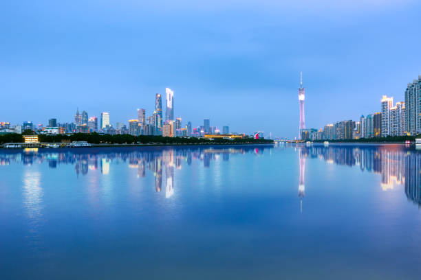istock Guangzhou prosperous city skyline 1131308779