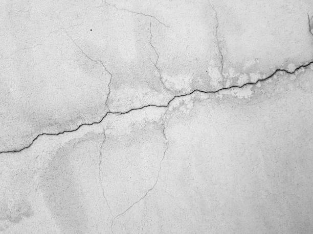istock concrete in cracks or cracks in plaster 1131315734