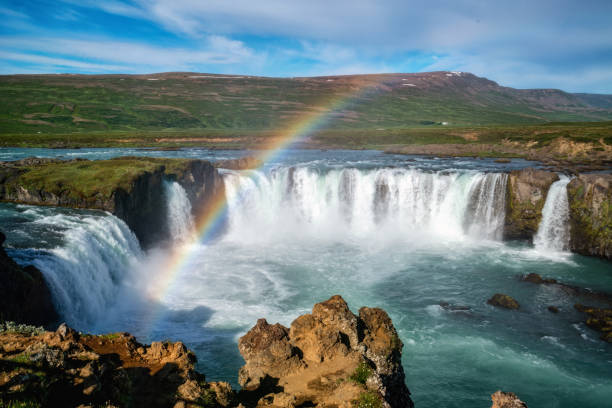 istock The Godafoss waterfall in north Iceland. 1131317656